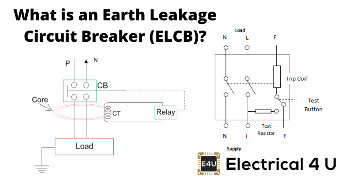 地球漏电断路器ELCB的工作原理|电压和电流ELCB |rccb |亚博ag安全有保障电气4U.