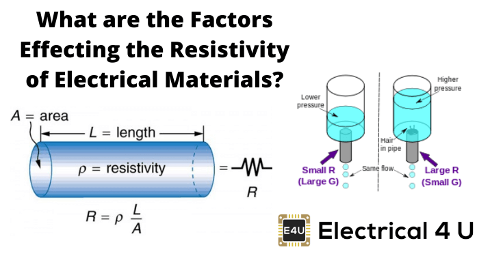 有什么影响电气材料电阻率的因素是什么